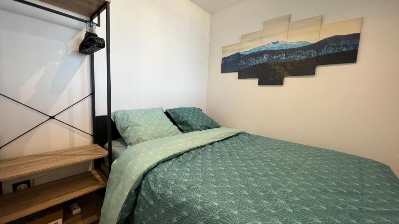 Appartement Cosy, Vue Mer Avec Parking Privatif Canet-en-Roussillon Exterior foto